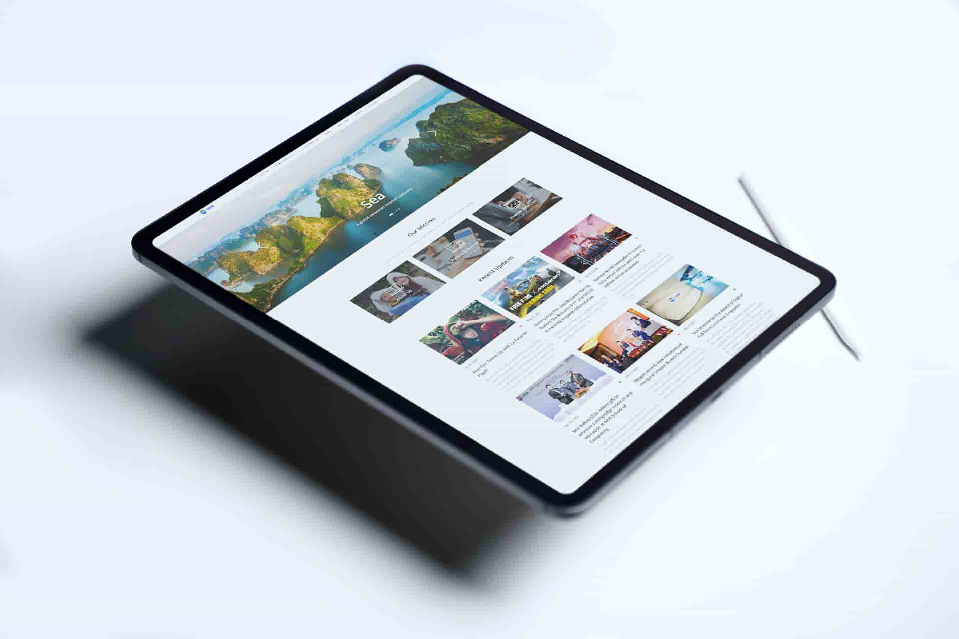 Sea Website Guidelines