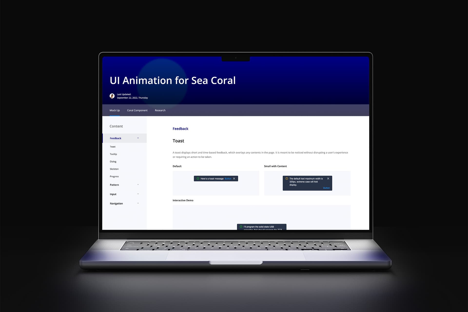 Coral Motion